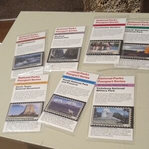 Vintage Stamp Book Stickers